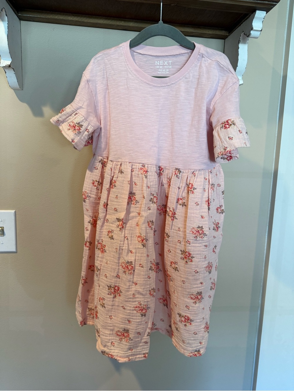 Floral Muslin Cotton Dress